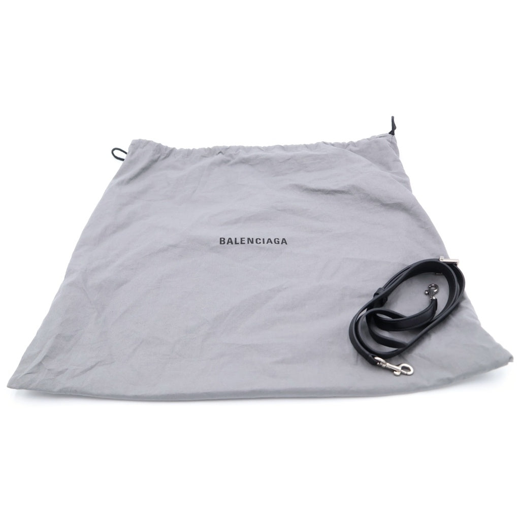 BALENCIAGA(バレンシアガ) BEL AIR キャリーオールバッグ ミニ スムースレザー ブラック 822888 レディース