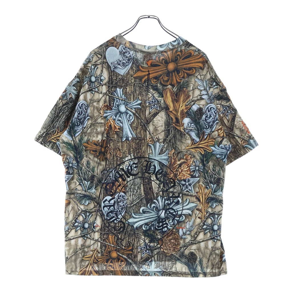 CHROME HEARTS(クロムハーツ) ×NIKE×NOCTA DRAKE ナイキ ノクタ ドレイク クルーネック半袖Tシャツ カットソー ブラウン HJ6902-902