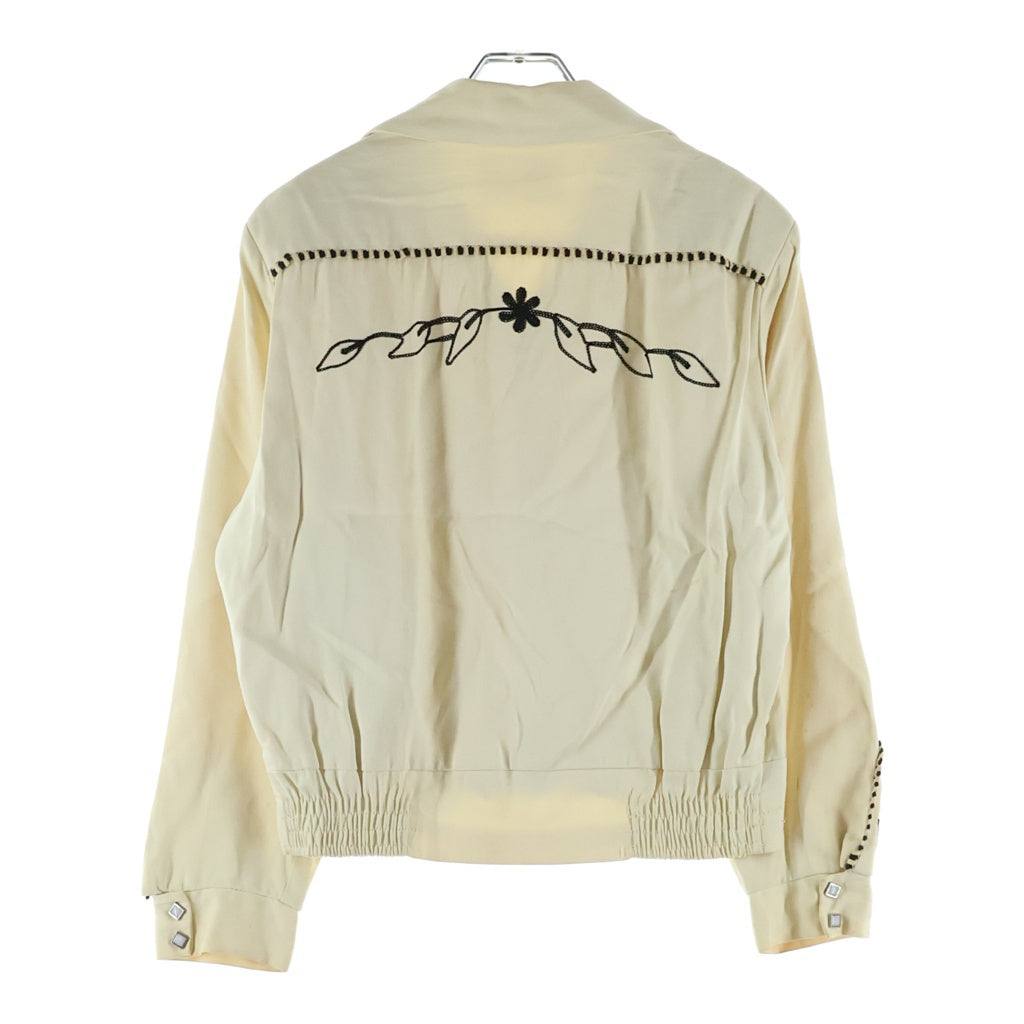VINTAGE(ヴィンテージ) 50S VINTAGE MAC MURRAY WESTERN JACKET マクマリー レーヨンギャバジン ヴィンテージ ウエスタンジャケット ホワイト