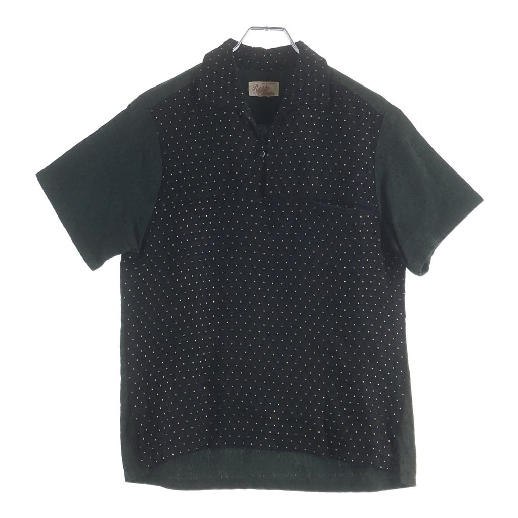 VINTAGE(ヴィンテージ) 50-60S VINTAGE JOE&HERB'S ヴィンテージ ジョーアンドハーブス グリッター 半袖シャツ カーキ/ブラック