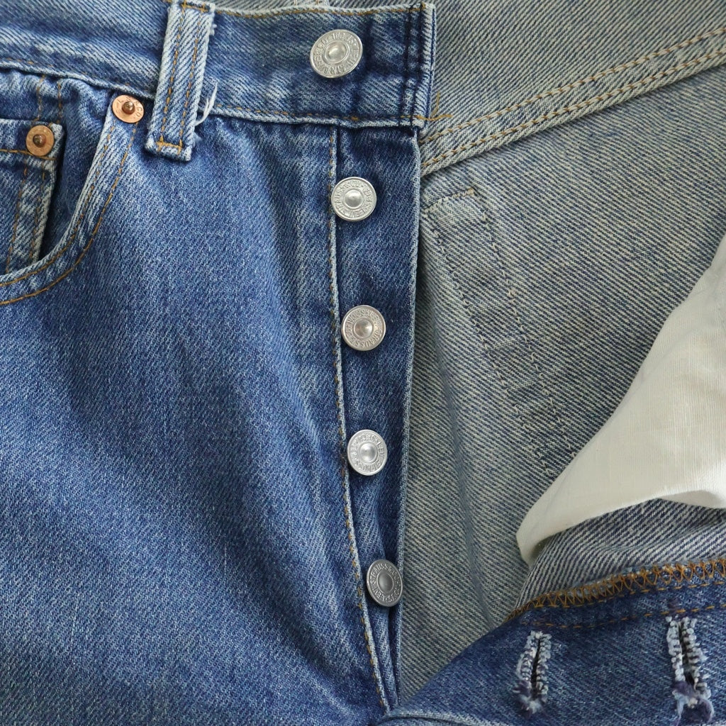 Levi's(リーバイス) 90S VINTAGE 501 ヴィンテージ ボタン裏552 USA製 ボタンフライ デニムパンツ インディゴ 501-5900