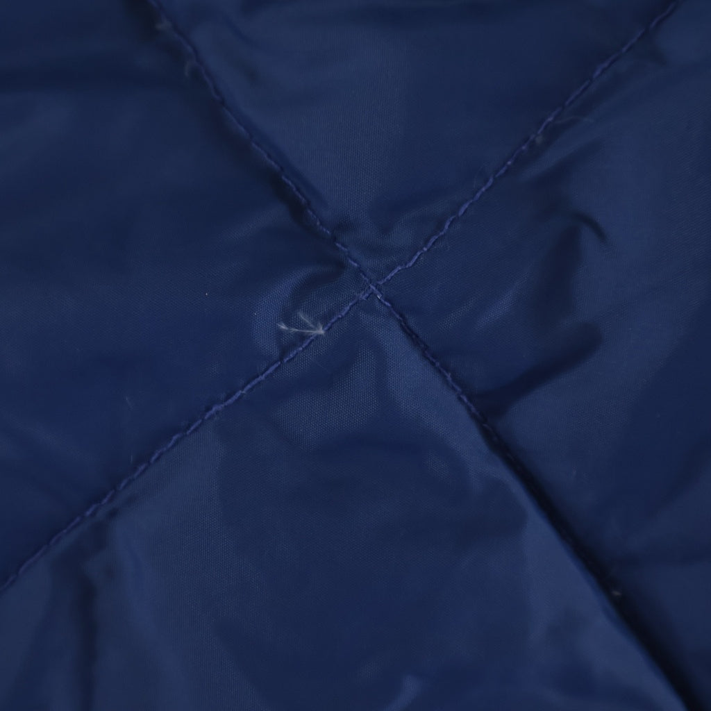 Eddie Bauer(エディバウワー) 70-80S VINTAGE V-NECK PULLOVER GOOSE DOWN ヴィンテージ 黒タグ Vネック プルオーバー グースダウン ブルー