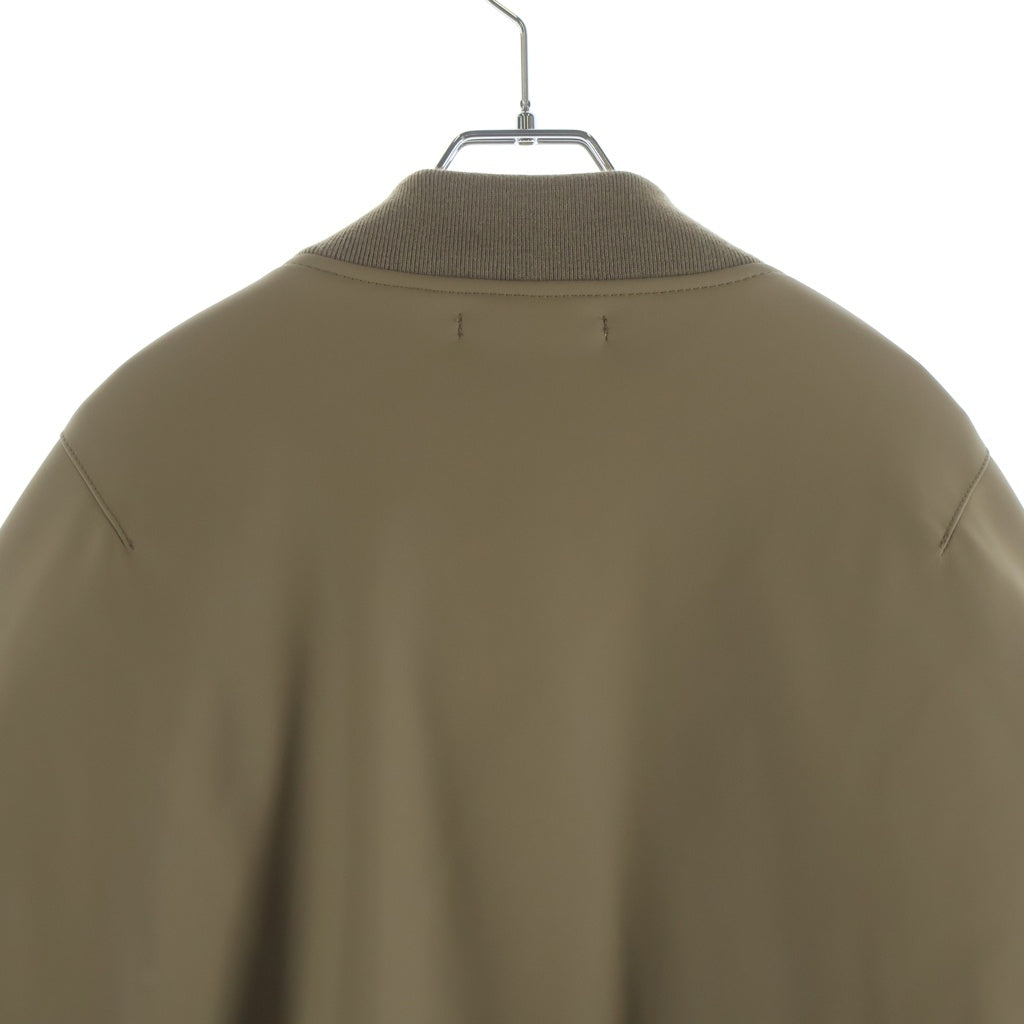 WTAPS(ダブルタップス) 21AW YT13/JACKET/SYNTHETIC シンセティック フェイクレザー ボンバージャケット ブラウン 212BRDT-JKM05