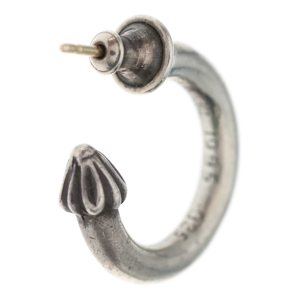CHROME HEARTS(クロムハーツ) HOOP PLAIN プレーン フープピアス シルバー BCA101