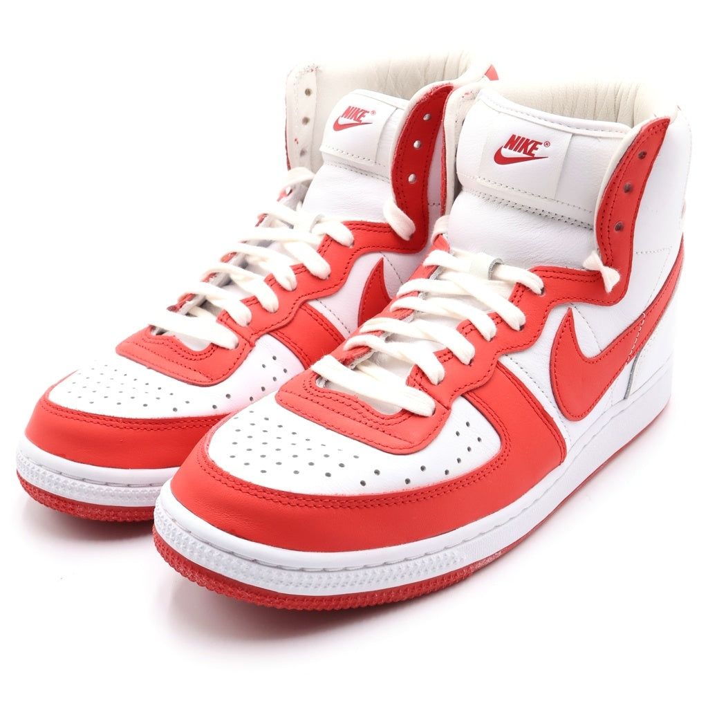 NIKE(ナイキ) ×COMME des GARCONS HOMME PLUS TERMINATOR HIGH RED コムデギャルソンオムプリュス ターミネーター ハイカットスニーカー US10/28cm FD4159-102