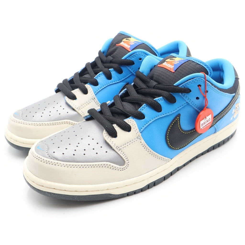 NIKE SB(ナイキエスビー) ×INSTANT SKATEBOARDS DUNK LOW BLUE HERO インスタントスケートボード ダンク ブルーヒーロー ローカットスニーカー ブルー/グレー US11/29cm CZ5128-400