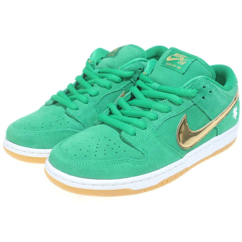 NIKE SB(ナイキエスビー) DUNK LOW ST.PATRICK'S DAY SHAMROCK ダンク セントパトリックスデイ シャムロック ローカットスニーカー グリーン US10/28cm BQ6817-303