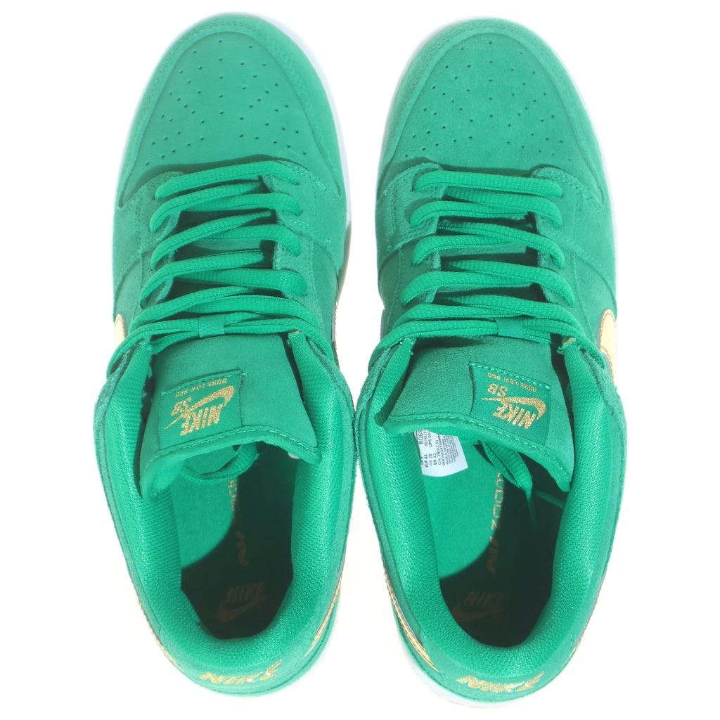 NIKE SB(ナイキエスビー) DUNK LOW ST.PATRICK'S DAY SHAMROCK ダンク セントパトリックスデイ シャムロック ローカットスニーカー グリーン US10/28cm BQ6817-303