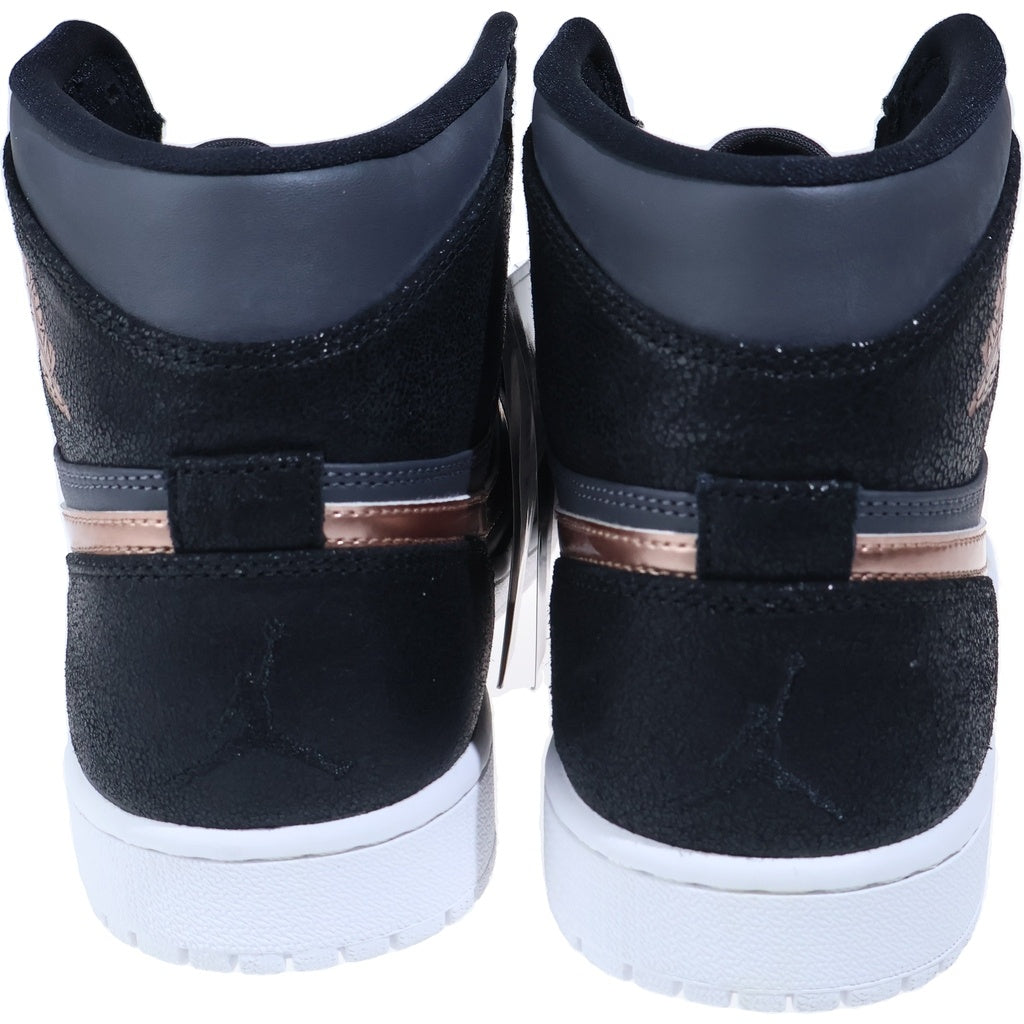 NIKE(ナイキ) 【観賞用2016年製】AIR JORDAN 1 RETRO HIGH BRONZE MEDAL エアジョーダン レトロ ブロンズメダル ハイカットスニーカー ブラック/ブロンズ US9/27cm 332550-016