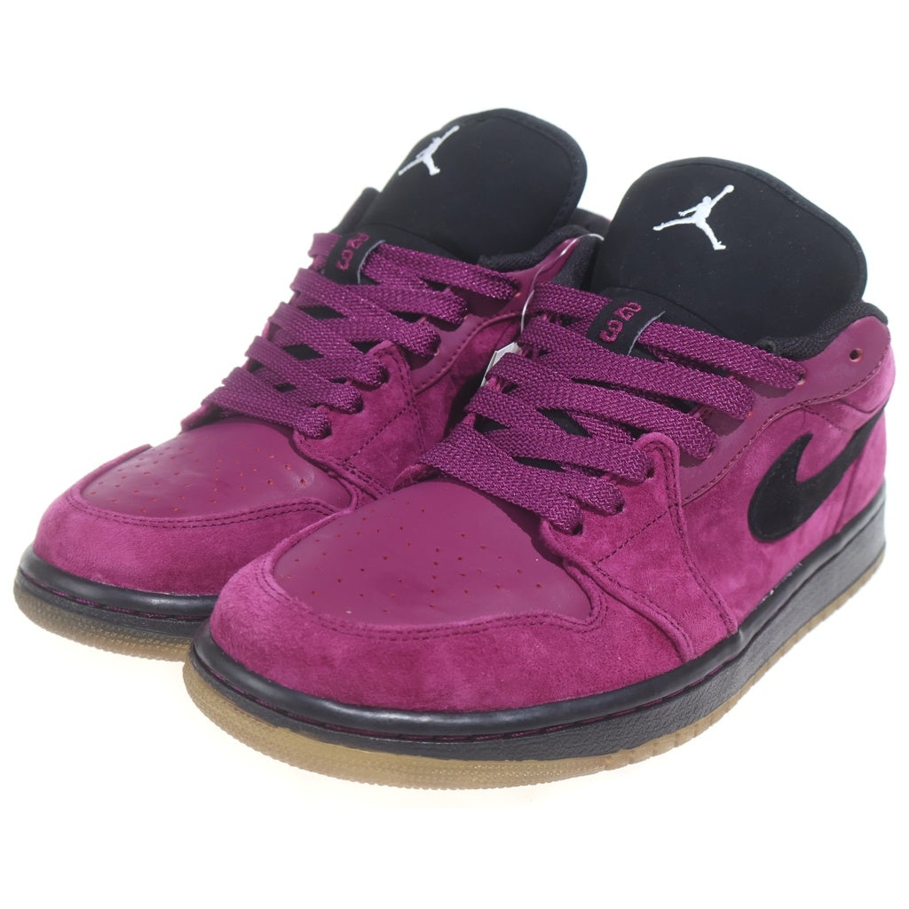 NIKE(ナイキ) 【観賞用2010年製】AIR JORDAN 1 PHAT LOW GRAPE エアジョーダン 1 ファット グレープ ローカットスニーカー パープル US9/27cm 338145-601