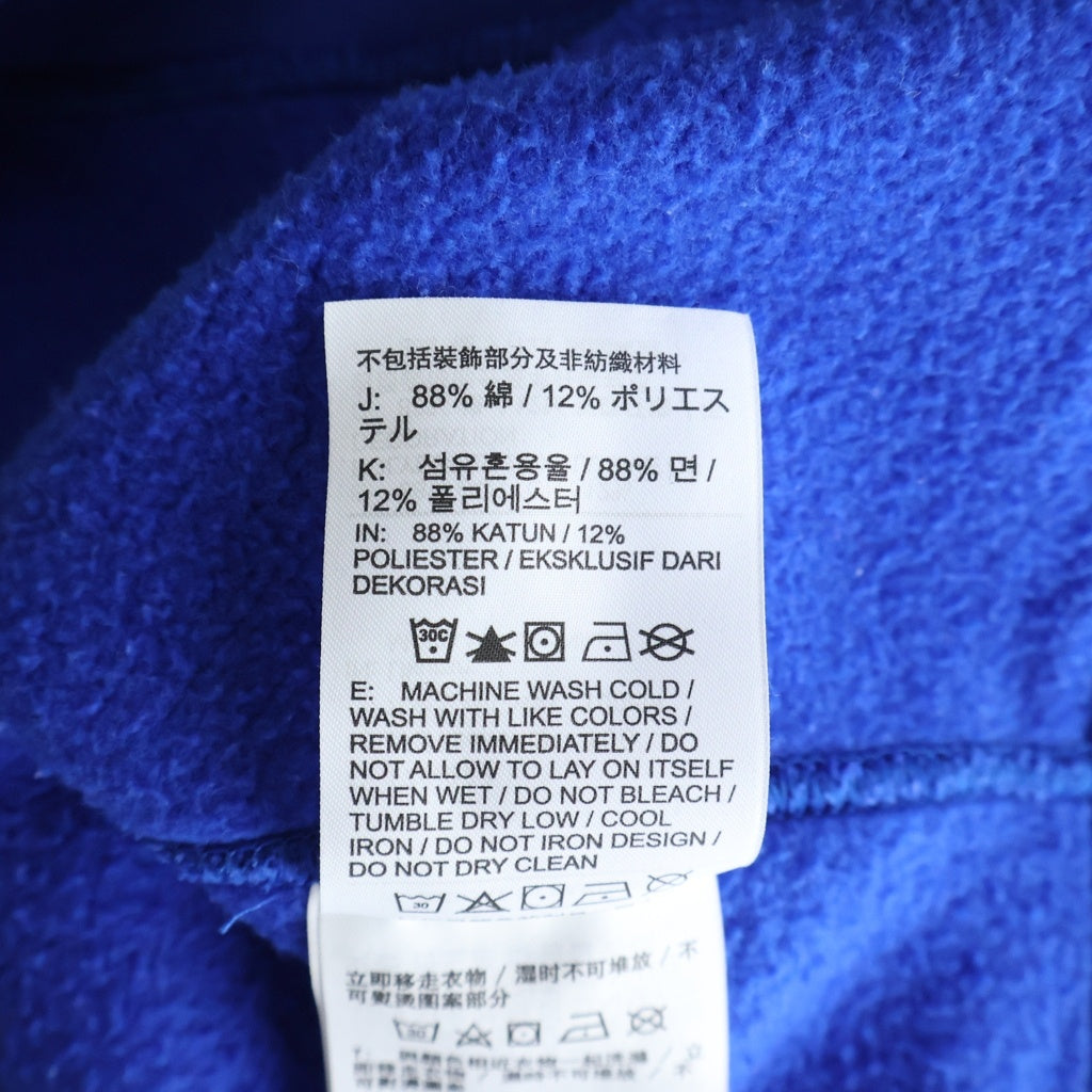 NIKE(ナイキ) ×STUSSY ACID WASH FLEECE ステューシー アシッド ウォッシュ フリース クルーネックスウェットトレーナー ブルー DR4024-480