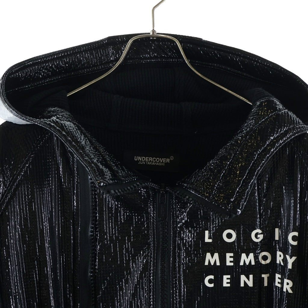 UNDERCOVER(アンダーカバー) 18AW LOGIC MEMORY CENTER COAT 2001年宇宙の旅 ロジック メモリー センター フーデッドコート ブラック UCV4302-1