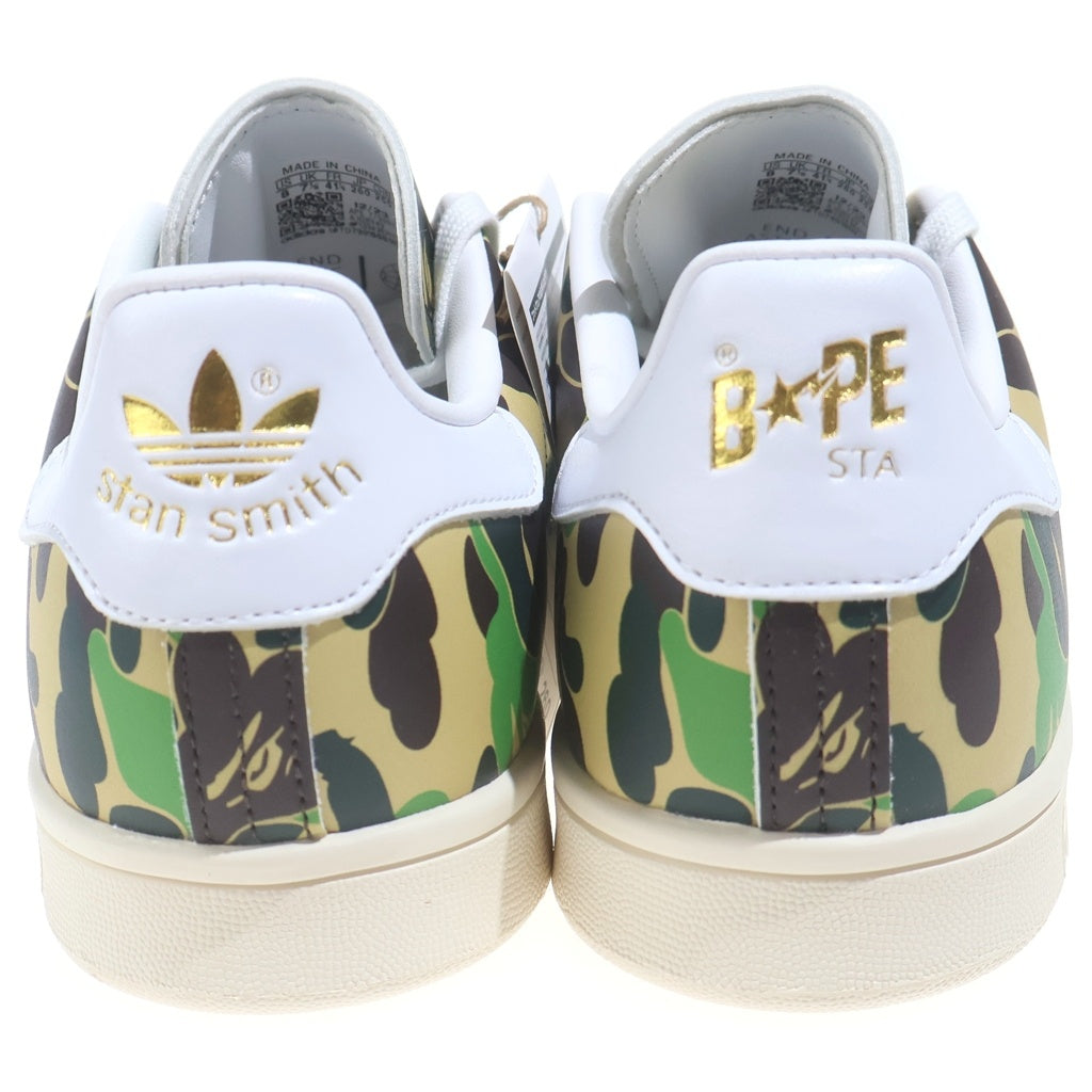 adidas(アディダス) ×A BATHING APE STAN SMITH ABC CAMO ア ベイシングエイプ スタンスミス カモ柄 ローカットスニーカー マルチ US8/26cm IG8949