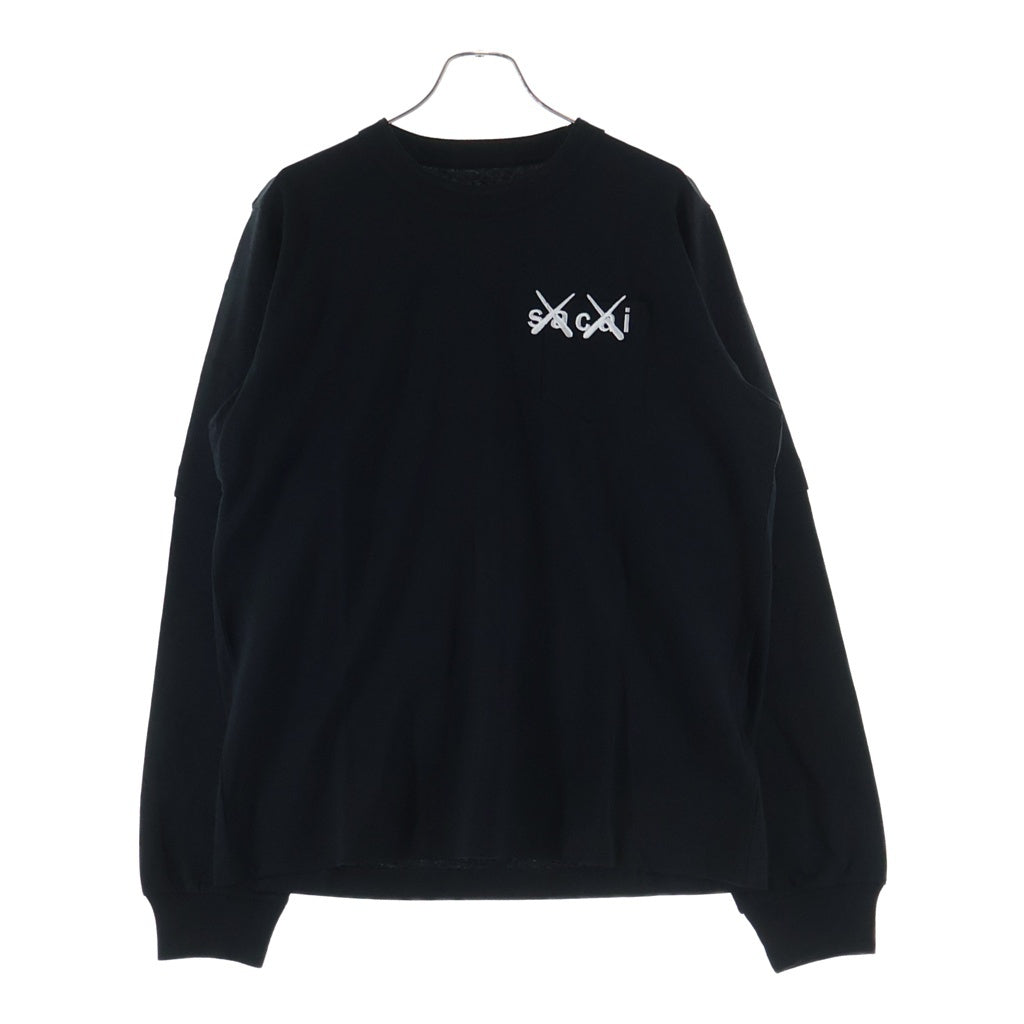 sacai KAWS Long Sleeve Tシャツ sacai × kaws / Embroidery long sleeve