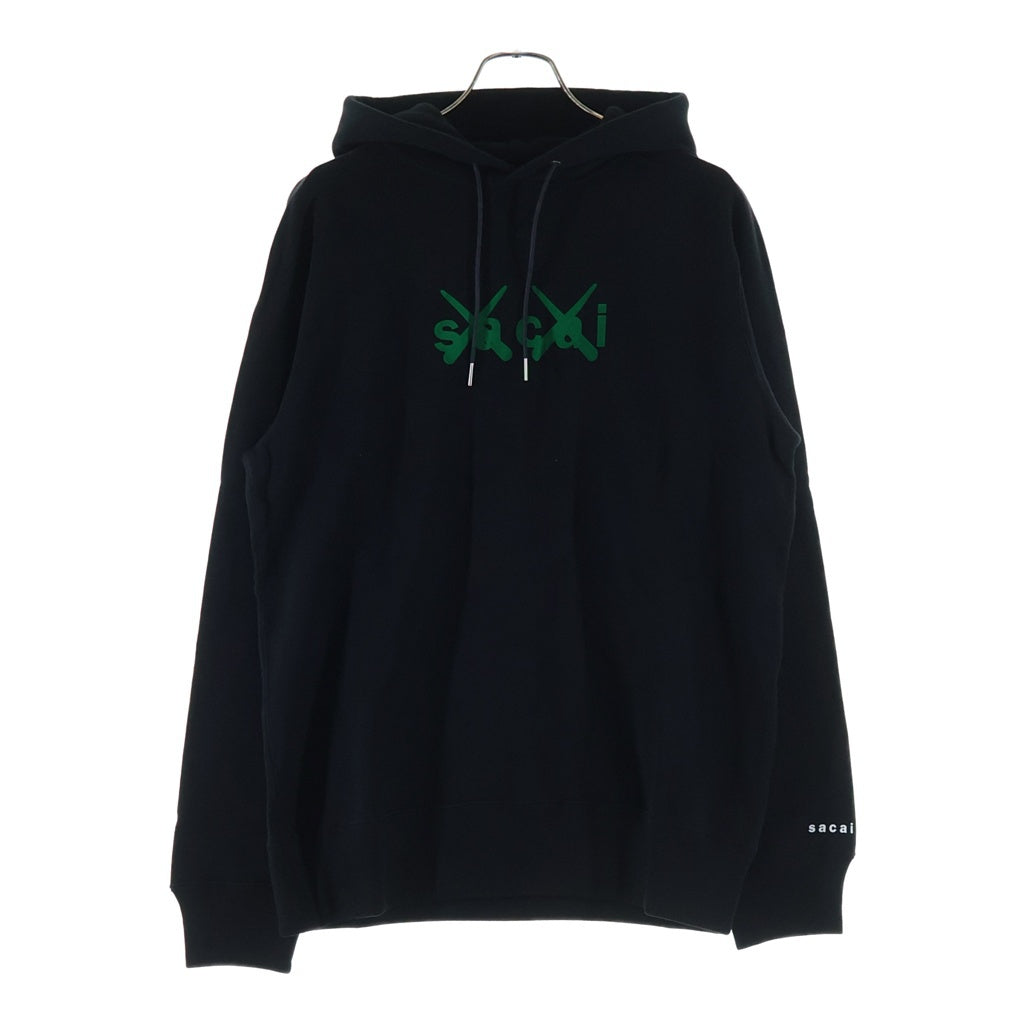 Sacai(サカイ) 21AW ×KAWS FLOCK PRINT HOODIE カウズ フロック