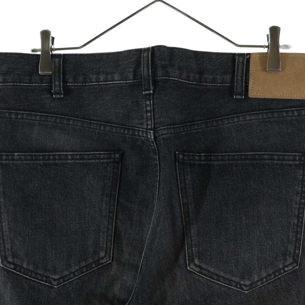 CELINE(セリーヌ) 23AW LOU JEANS ルー ボタンフライジーンズ デニムパンツ ブラック 2N782444W 08DK