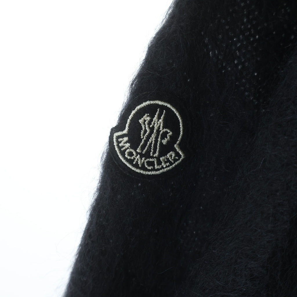 MONCLER(モンクレール) 21AW ×FRAGMENT DESIGN フラグメントデザイン モヘア ダウンポケット カーディガン ブラック G209U9B00001 M1133