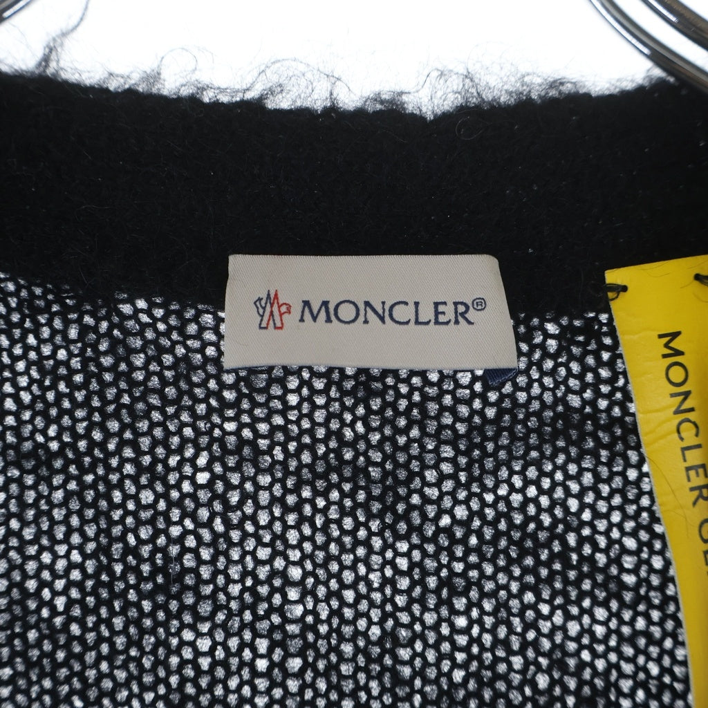 MONCLER(モンクレール) 21AW ×FRAGMENT DESIGN フラグメントデザイン モヘア ダウンポケット カーディガン ブラック G209U9B00001 M1133