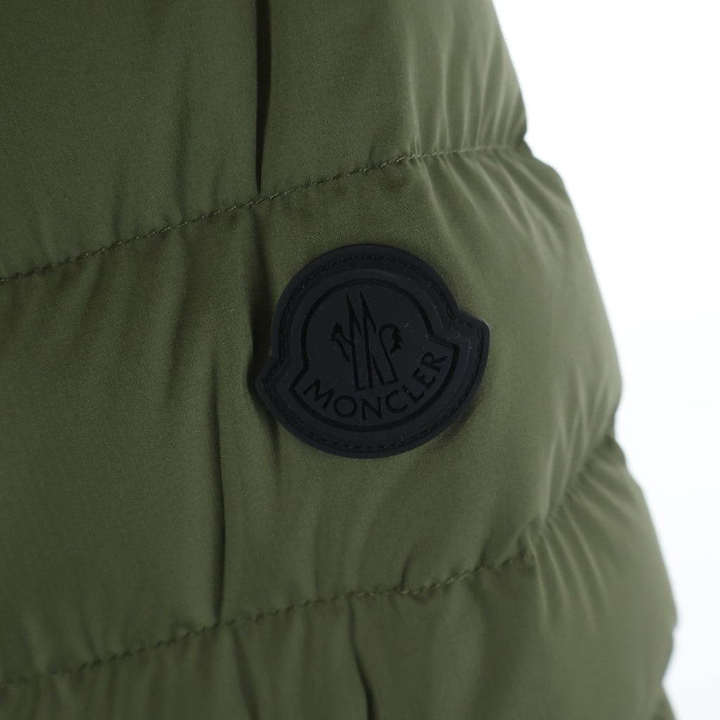 MONCLER(モンクレール) 23AW OISE DOWN JACKET アームロゴワッペン ジップアップ ダウンジャケット ブルゾン グリーン I20911A00043 596IU