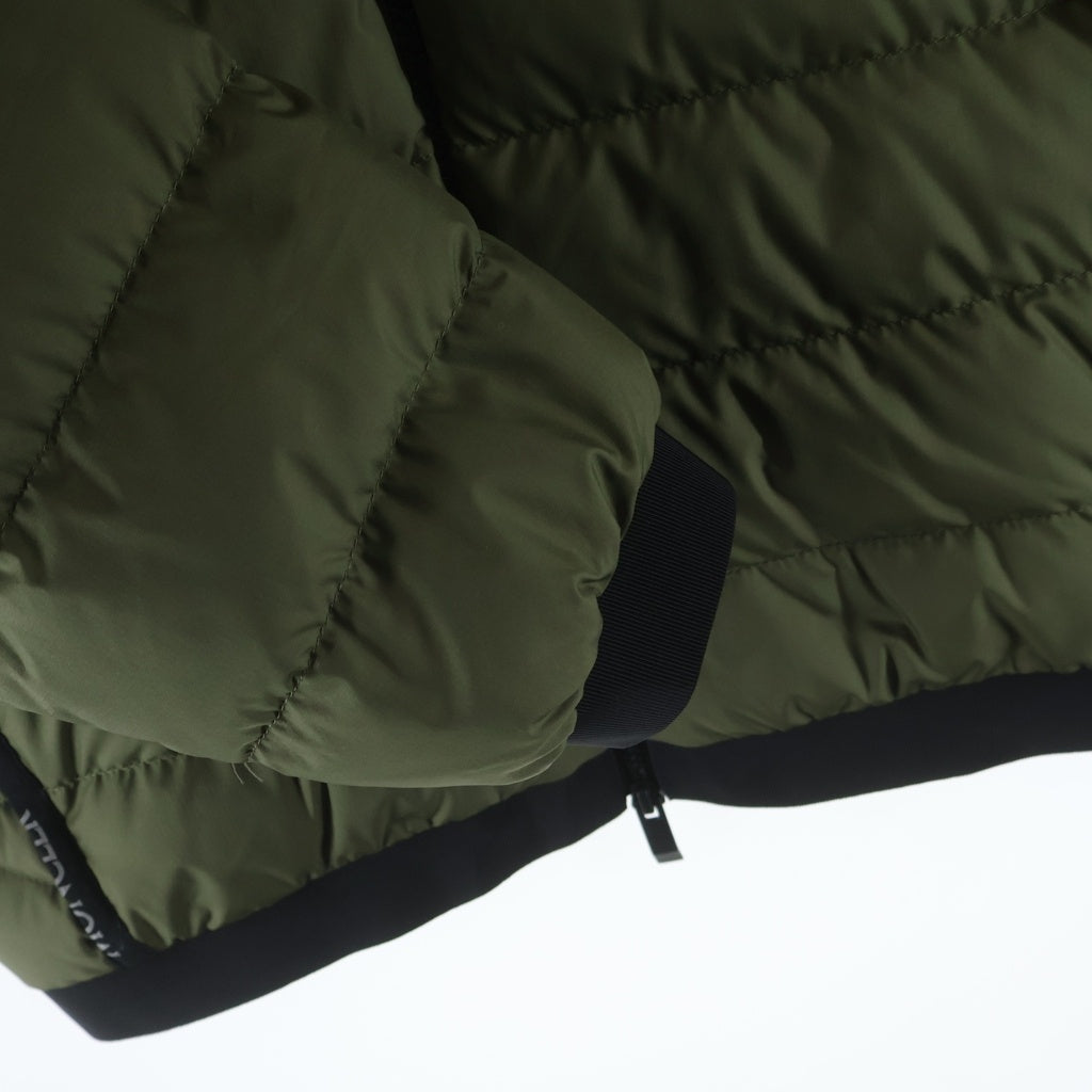 MONCLER(モンクレール) 23AW OISE DOWN JACKET アームロゴワッペン ジップアップ ダウンジャケット ブルゾン グリーン I20911A00043 596IU