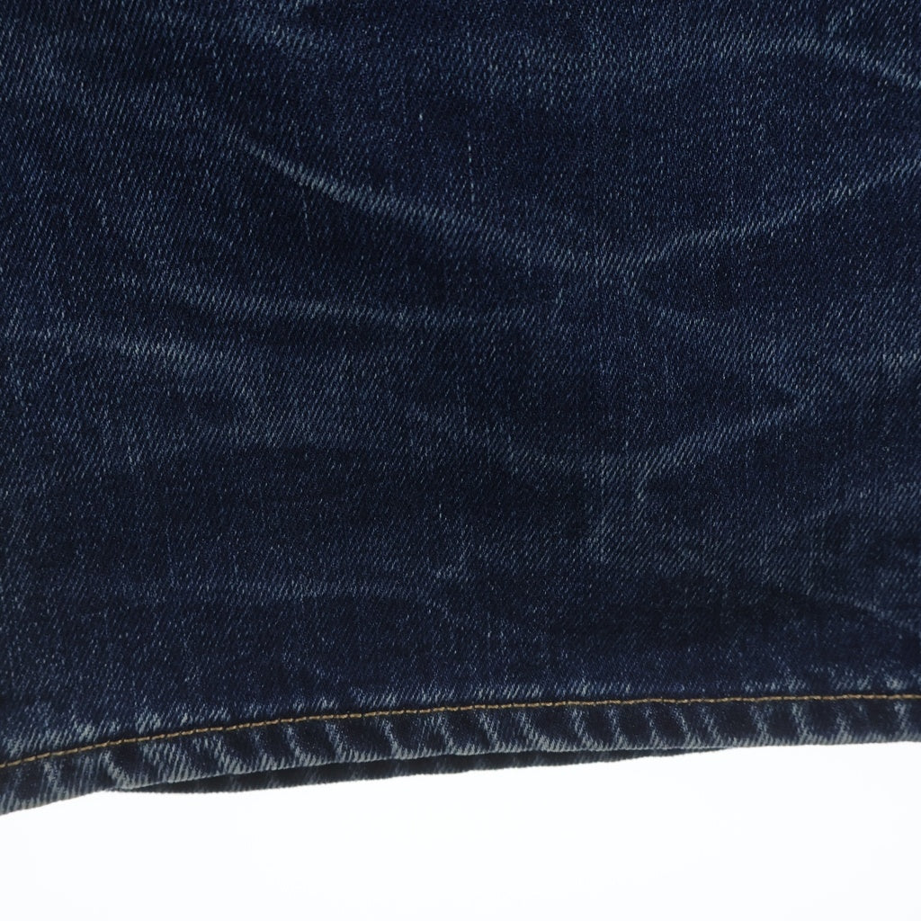 Acne Studios(アクネ ストゥディオズ) 2021M Broadway REGULAR FIT JEANS ブロードウェイ バックロゴパッチ ウオッシュド加工 マルチポケット ボタンフライ レギュラー フィット デニム パンツ B00382