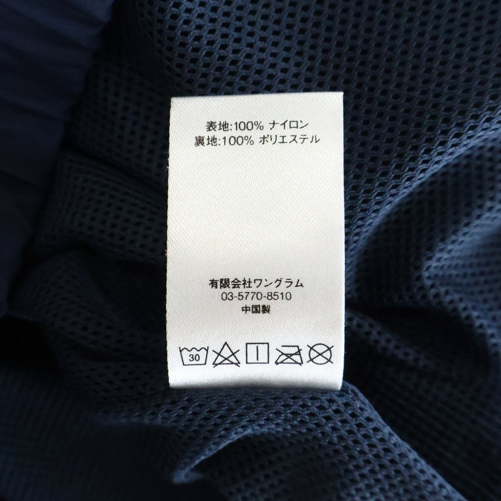 SUPREME(シュプリーム) 17AW Arc Track Jacket ロゴエンブロイダリー アークトラックナイロンジャケット ネイビー/グリーン