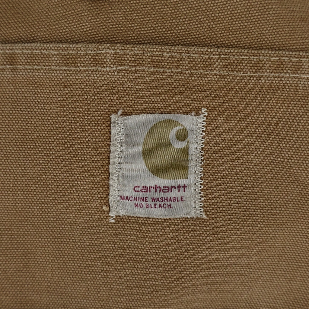 CARHARTT(カーハート) 70S VINTAGE ヴィンテージ プリントタグ ダック地 ダブルニー ペインターパンツ ブラウン