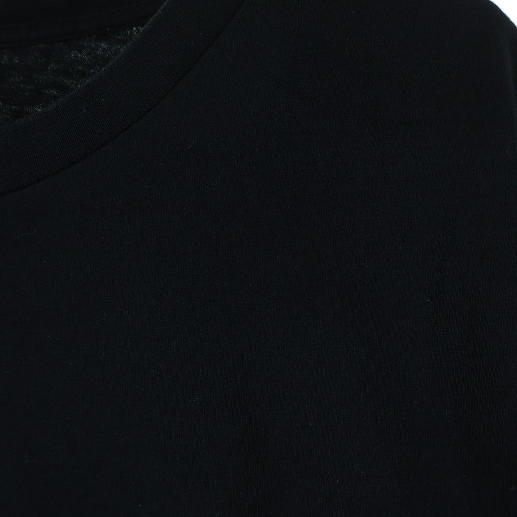 LOEWE(ロエベ) 18AW ロゴプリント クルーネック半袖Tシャツ カットソー ブラック H6289390CR