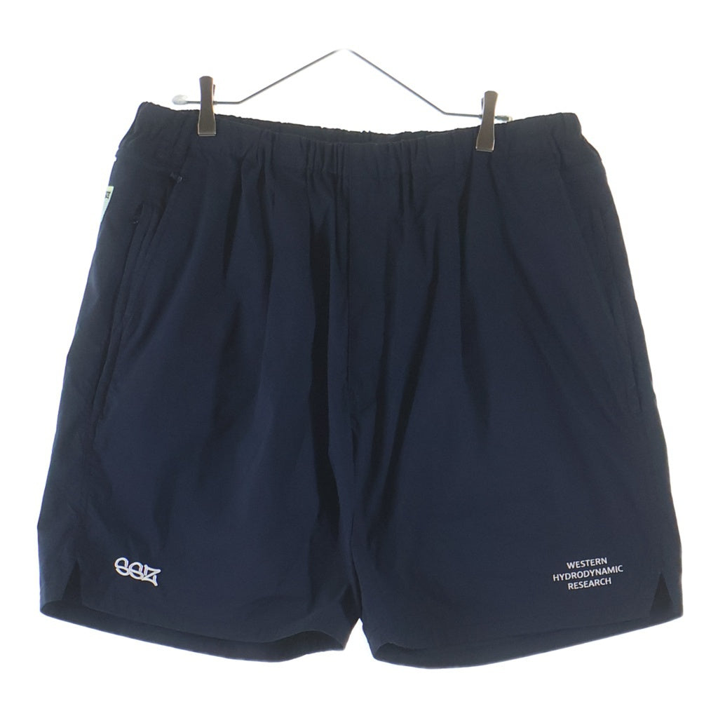 SSZ(エスエスズィー) ×BEAMS WESTERN HYDRODYNAMIC RESEARCH ビームス コットンハーフパンツ ショーツ ネイビー 11-25-0996-791