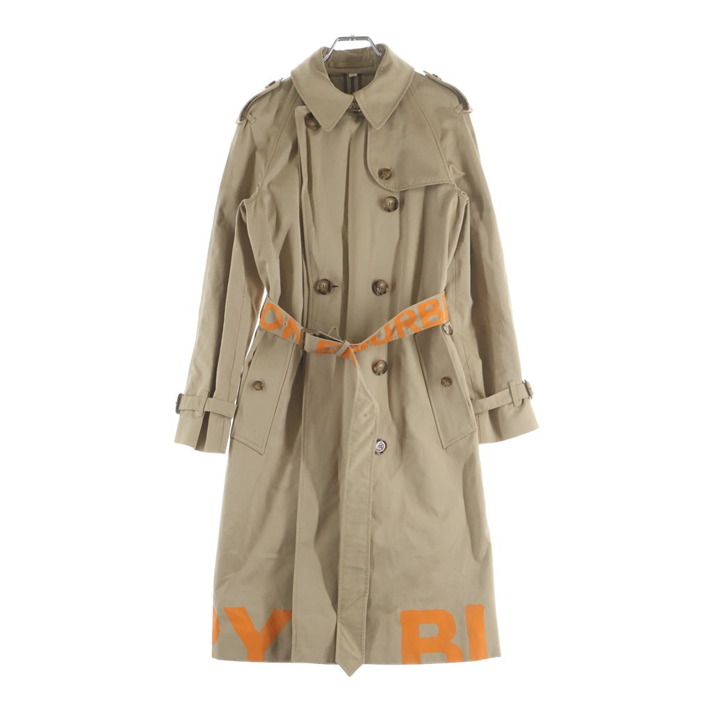 BURBERRY(バーバリー) HORSEFERRY PRINT COTTON TRENCH COAT ホースフェリープリント コットン ロングトレンチコート ベージュ 8015897