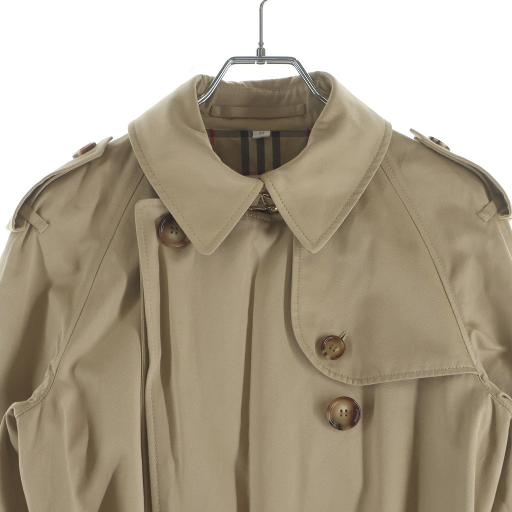 BURBERRY(バーバリー) HORSEFERRY PRINT COTTON TRENCH COAT ホースフェリープリント コットン ロングトレンチコート ベージュ 8015897
