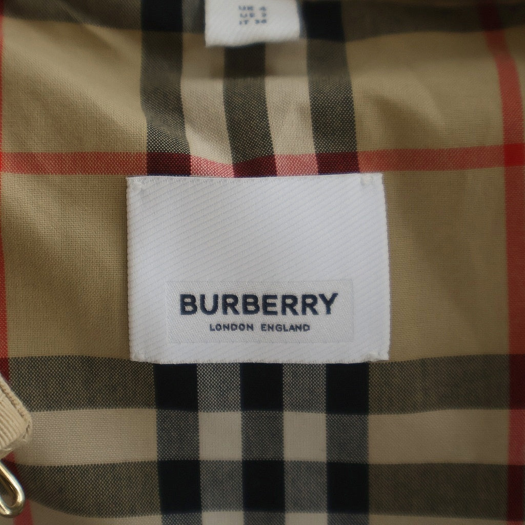 BURBERRY(バーバリー) HORSEFERRY PRINT COTTON TRENCH COAT ホースフェリープリント コットン ロングトレンチコート ベージュ 8015897