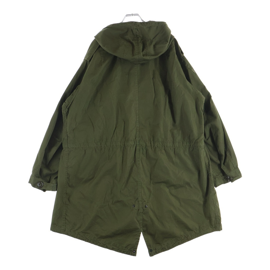 VINTAGE(ヴィンテージ) 50S US ARMY M-51 前期 コンマージップ フィッシュテール フーデッド モッズコート ミリタリー シェルジャケット パーカー カーキ