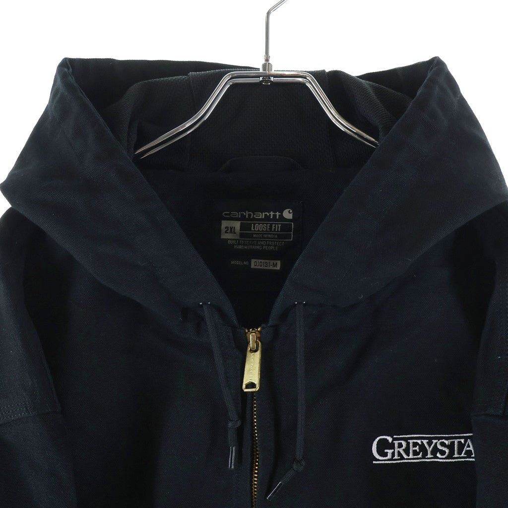 CARHARTT(カーハート) 21AW ACTIVE JACKET LOOSE FIT アクティブジャケット ルーズフィット ダック地 ブラック 0J0131-M