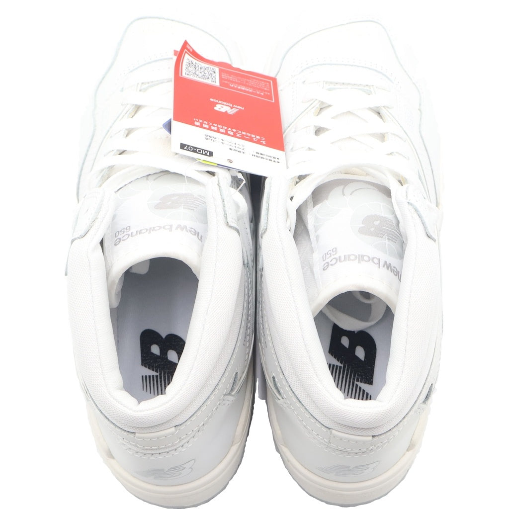 New Balance(ニューバランス) BB650RWW ハイカットスニーカー ホワイト US9/27cm