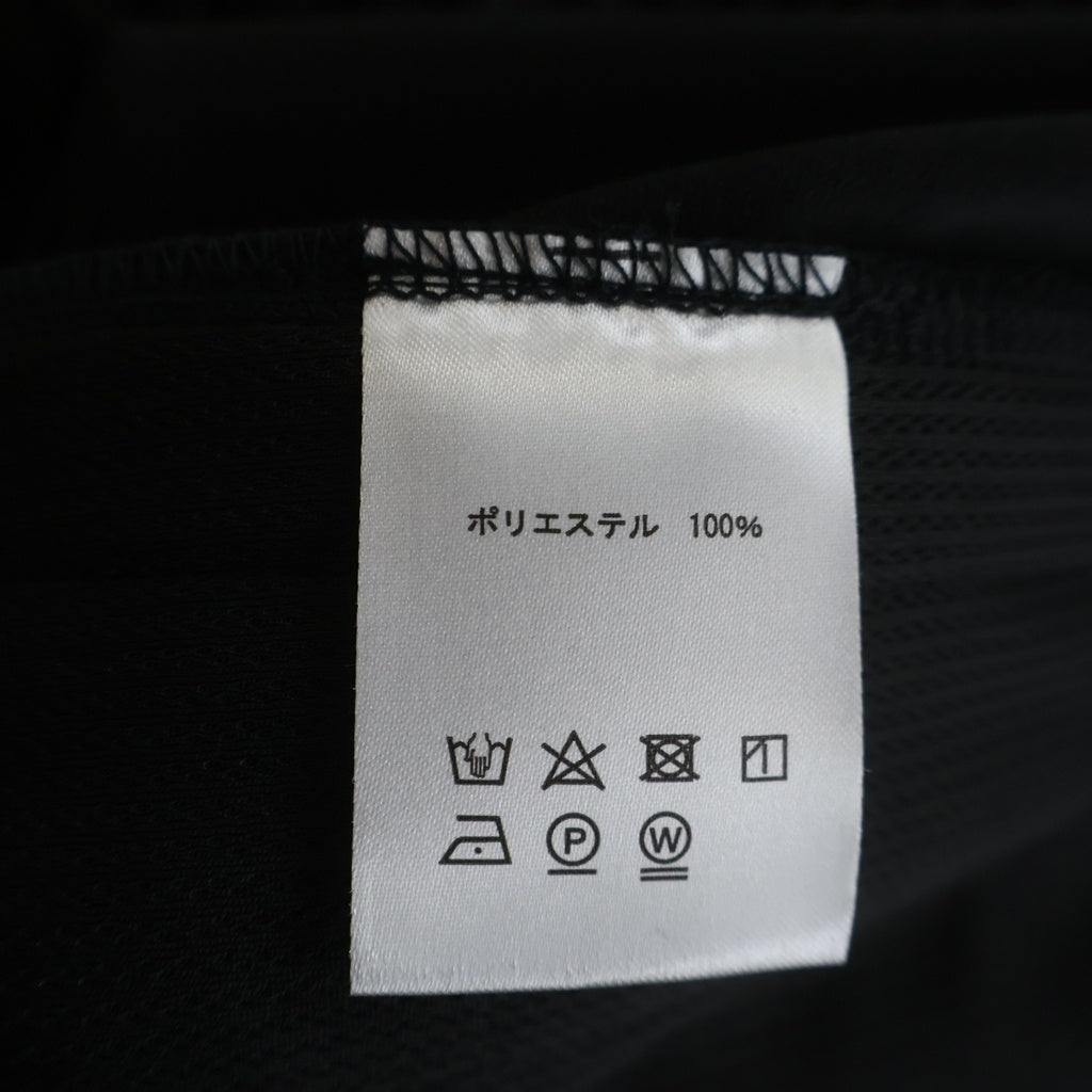 Mercedes Anchor Inc.(メルセデスアンカーインク) 26SS REFLECTIVE SPORT POLY TRACK PANTS リフレクティブ スポーツ ポリ トラックパンツ ブラック ANCSS26PA02