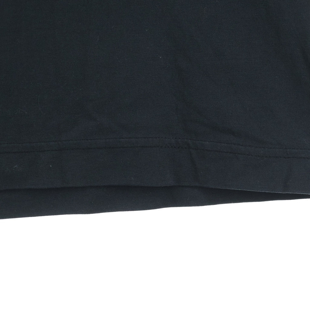 MONCLER GENIUS(モンクレール ジーニアス) 23AW ×PALM ANGELS SS T-SHIRT パームエンジェルス ロゴワッペン クルーネック半袖Tシャツ カットソー ブラック I209L8C00003