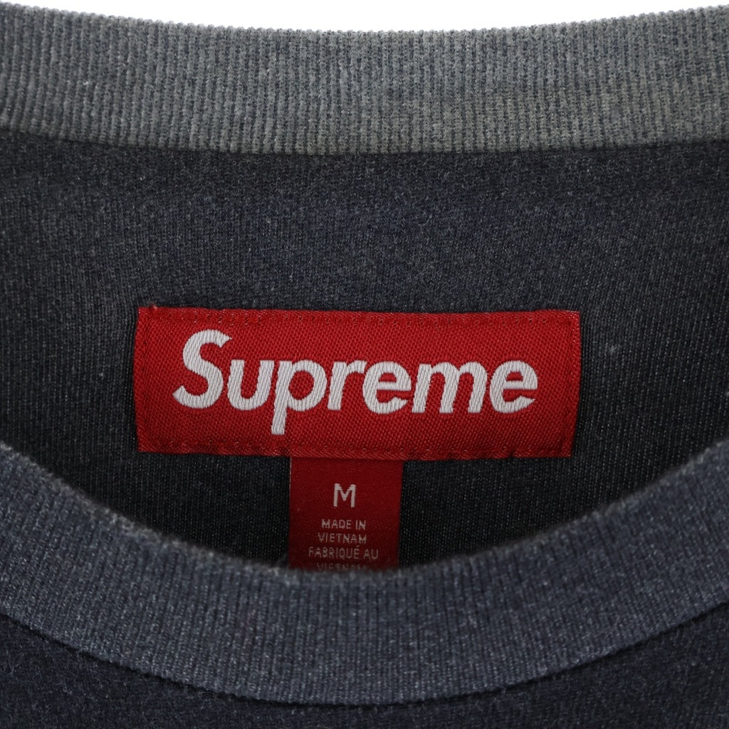 SUPREME(シュプリーム) 25AW All Dogs Go To Heaven L/S Top オール ドッグス ゴー トゥー ヘブン クルーネック長袖Tシャツ カットソー ブラック