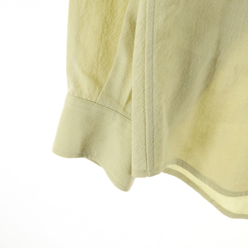 AURALEE(オーラリー) 23SS HARD TWIST WOOL VIYELLA SHIRT ハード ツイスト ウール ビエラ 長袖シャツ ベージュ A23SS02WV