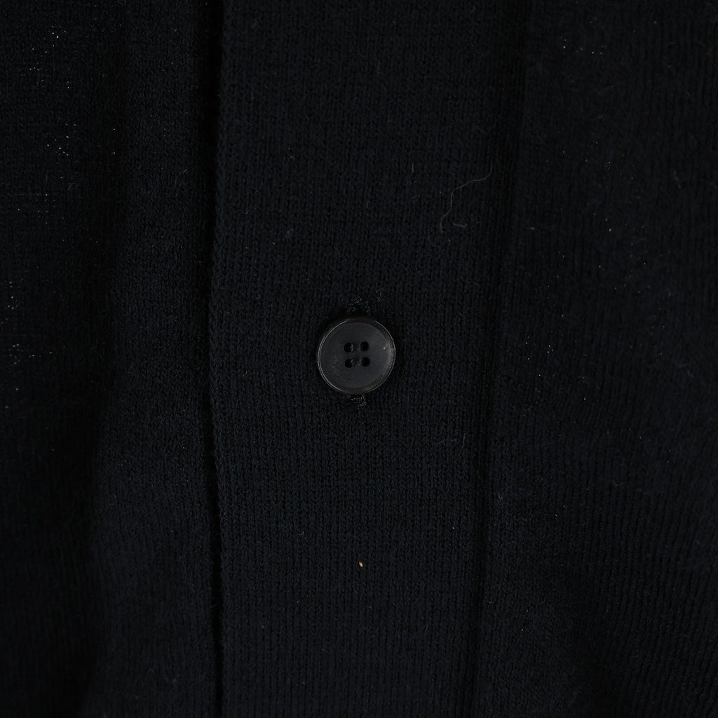 AURALEE(オーラリー) 24SS CASHMERE HARD TWIST KNITCARDIGAN カシミヤ ハード ツイスト ニットカーディガン ブラック A24SC01CT