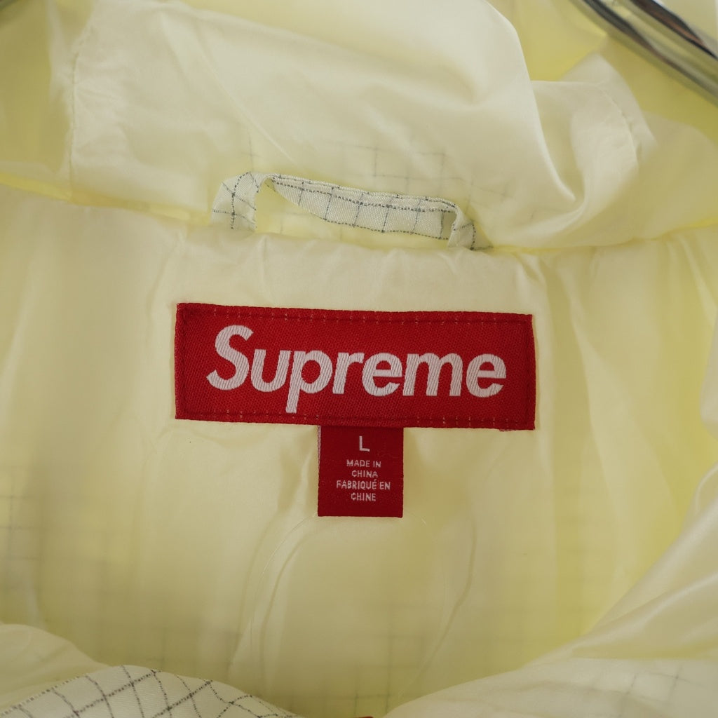 SUPREME(シュプリーム) 25SS Reflective Ripstop Anorak リフレクティブ リップストップ アノラックパーカー ホワイト