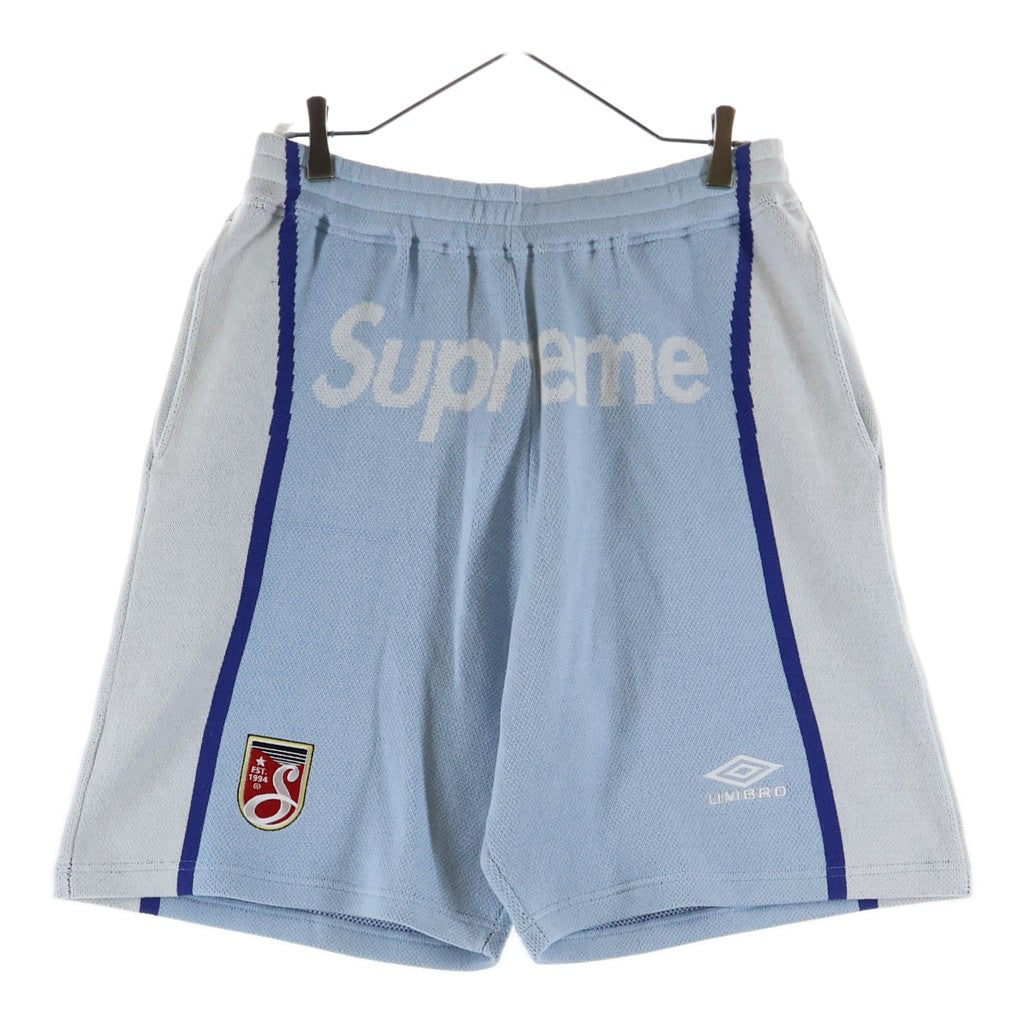SUPREME(シュプリーム) 25SS ×UMBRO Knit Soccer Shorts アンブロ ニット サッカー ショーツ ハーフパンツ ブルー