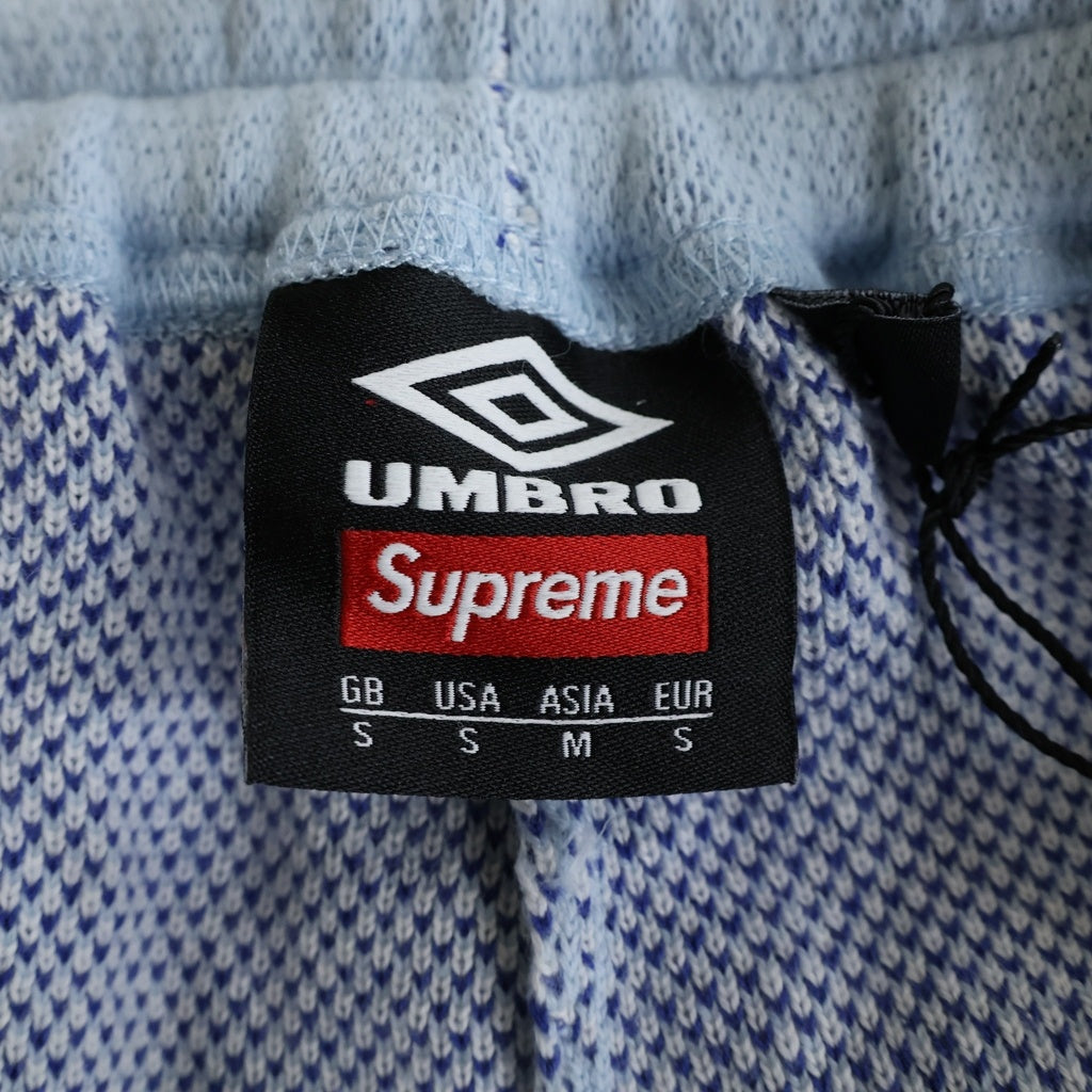SUPREME(シュプリーム) 25SS ×UMBRO Knit Soccer Shorts アンブロ ニット サッカー ショーツ ハーフパンツ ブルー