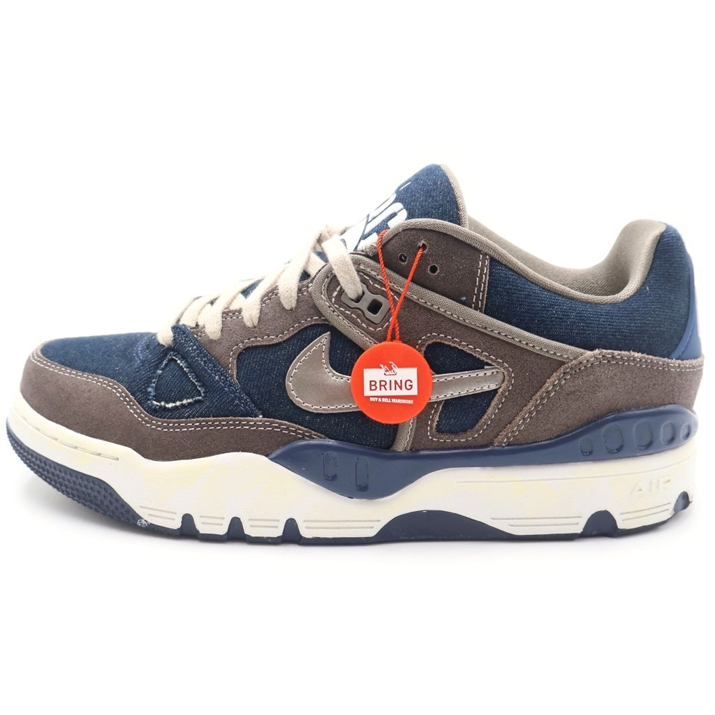 NIKE(ナイキ) ×NIGO ×AIR FORCE 3 LOW SP ENIGMA STONE ニゴー リーバイス エアフォース エニグマストーン ローカットスニーカー インディゴ/ブラウン US10/28cm HQ0262-004