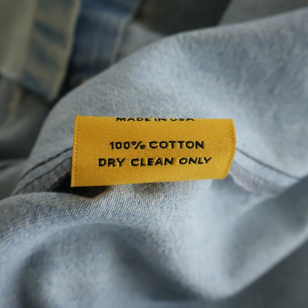 GALLERY DEPT.(ギャラリーデプト) JESSE DENIM SHIRT ジェシー デニム 半袖シャツ インディゴ