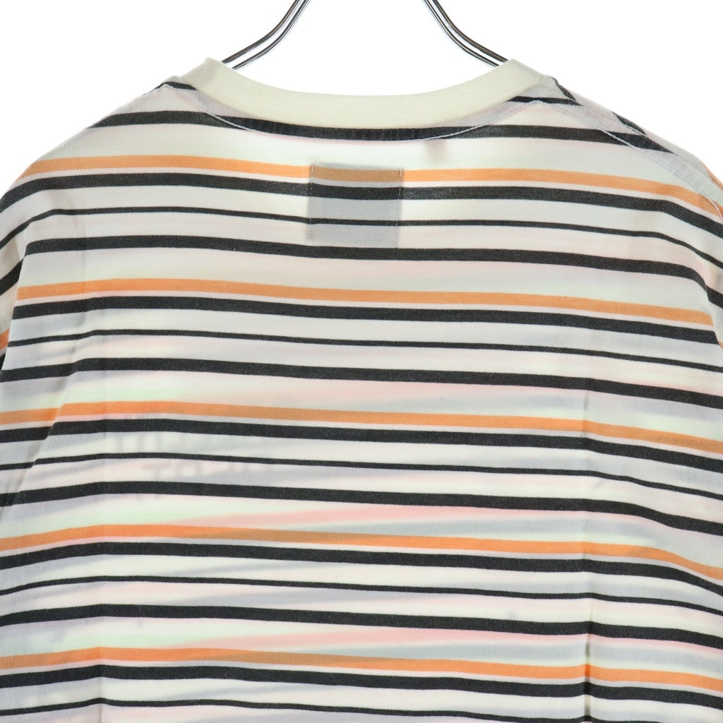 GALLERY DEPT.(ギャラリーデプト) 22AW NELSON STRIPED TEE ネルソン ストライプド クルーネック半袖Tシャツ カットソー マルチカラー NL-1099