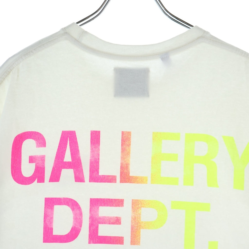 GALLERY DEPT.(ギャラリーデプト) 23AW MIAMI BOARDWALK マイアミ ボードワーク クルーネック半袖Tシャツ カットソー ホワイト BWK-1030