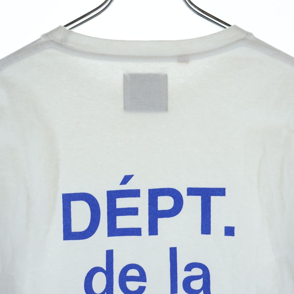 GALLERY DEPT.(ギャラリーデプト) 22SS FRENCH TEE フレンチ ロゴプリント クルーネック長袖Tシャツ カットソー ホワイト