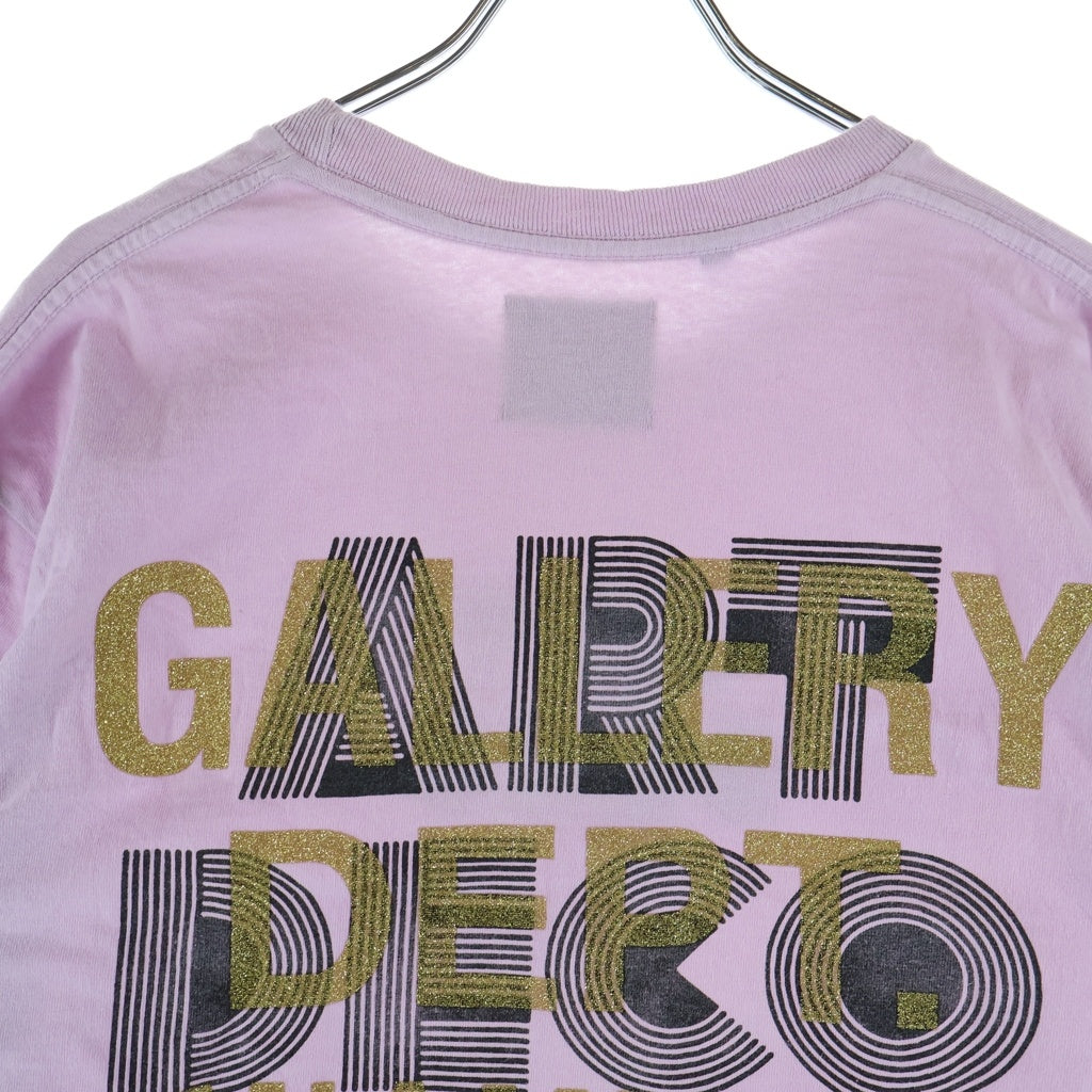 GALLERY DEPT.(ギャラリーデプト) 23AW ART DECO MIAMI TEE アート デコ マイアミ クルーネック半袖Tシャツ カットソー ピンク ADT1062