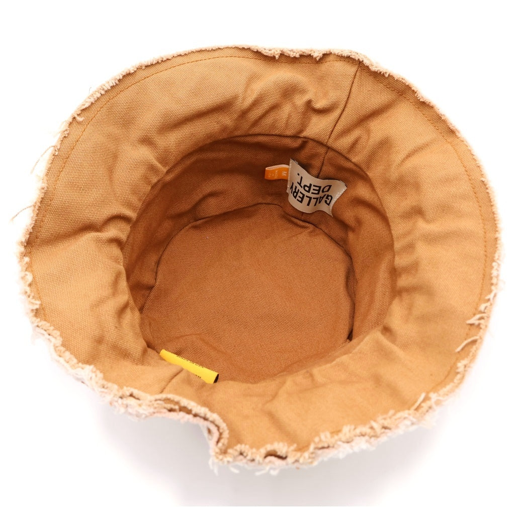 GALLERY DEPT.(ギャラリーデプト) 23SS RECYCLED RODMAN BUCKET HAT リサイクルド ロッドマン パッチワーク バケットハット 帽子 ブラウン/ベージュ RCBH-9159 レディース